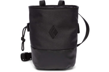 Image of Black Diamond Mojo Zip Chalk Bag, Pewter, Small/Medium, BD6301551016S-M1