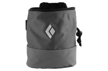 Image of Black Diamond Mojo Zip Chalk Bag-Vapor Gray-S/M