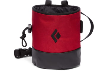 Image of Black Diamond Mojo Zip Chalk Bag, Vermilion, Small/Medium, BD6301556032S-M1