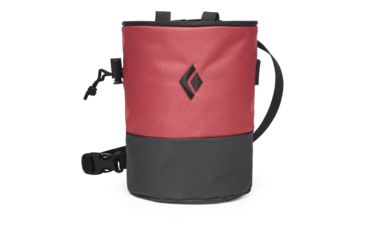 Image of Black Diamond Mojo Zip Chalk Bag, Wild Rose/Slate, Range Medium - Large, BD6301559031M-L1
