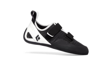 Image of Black Diamond Momentum Climbing Shoes - Mens, White/Black, 6.5 US, BD57010193080651