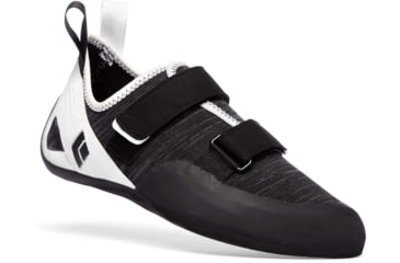 Image of Black Diamond Momentum Climbing Shoes - Mens, White/Black, 9.5, BD57010193080951
