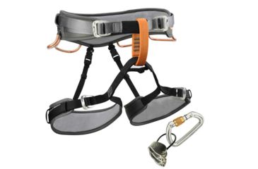 Image of Black Diamond Momentum DS Harness Combo -XS - M-Coal/Lava