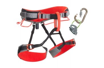 Image of Black Diamond Momentum DS Harness Combo -L - XL-Steel/Lava