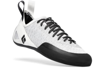 Image of Black Diamond Momentum Lace Climbing Shoes - Womens, White/Alloy, 6.5 US, BD57010893130651