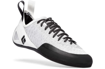 Image of Black Diamond Momentum Lace Climbing Shoes - Womens, White/Alloy, 8.5, BD57010893130851