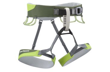 Image of Black Diamond Ozone Harness-Green-M