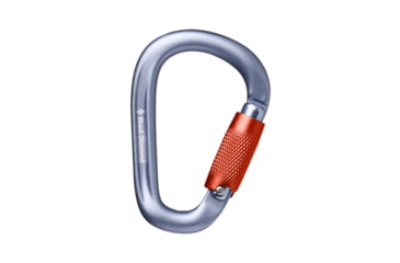 Image of Black Diamond Pearlock Twistlock Carabiner, Gray, One Size, BD2102041003ALL1