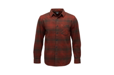Image of Black Diamond Project Flannel - Mens, Basalt/Iron Red Plaid, Large, AP7440639719LRG1