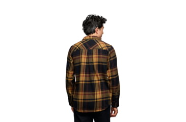 Image of Black Diamond Project Flannel - Mens, Black/Flax Plaid, Large, AP7440639623LRG1