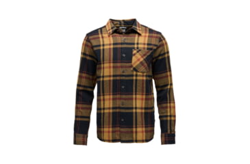 Image of Black Diamond Project Flannel - Mens, Black/Flax Plaid, Large, AP7440639623LRG1