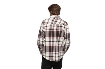 Image of Black Diamond Project Heavy Flannel - Mens, Burgundy/Off White Plaid, Medium, AP7440649517MED1