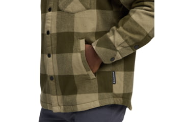 Image of Black Diamond Project Heavy Flannel - Mens, Dark Moss/Pine Smoke, Medium, AP7440659722MED1