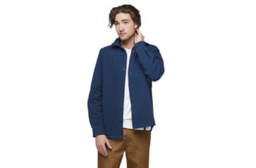 Image of Black Diamond Project Heavy Flannel - Mens, Indigo, Large, AP7440644013LRG1