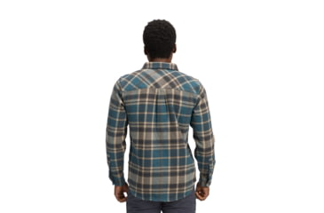 Image of Black Diamond Project Heavy Flannel - Mens, Midnight Blue/Charcoal Plaid, Medium, AP7440649720MED1