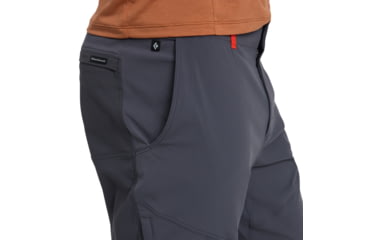 Image of Black Diamond Pursuit Hybrid Pants - Mens, Carbon, 28, AP75015000030281