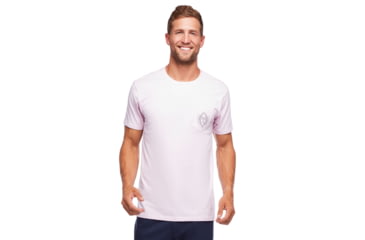 Image of Black Diamond Rays Pocket Tee - Mens, Himalayan Salt, Extra Small, AP7300366025XSM1