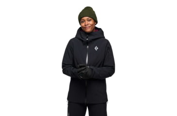 Image of Black Diamond Recon Insulated Shell - Women's, Black, Medium, AP7450220002MED1