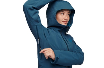 Image of Black Diamond Recon Insulated Shell - Womens, Black, Medium, AP7450220002MED1