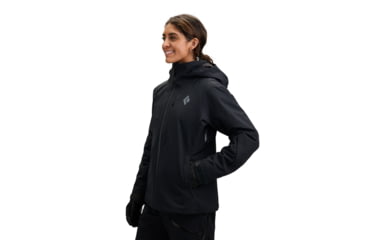Image of Black Diamond Recon Insulated Shell - Womens, Black, Small, AP7450470002SML1