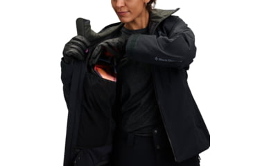 Image of Black Diamond Recon Insulated Shell - Womens, Black, Small, AP7450470002SML1