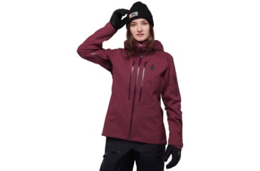 Image of Black Diamond Recon LT Shell - Womens, Large, Blackberry, AP7450215016LRG1