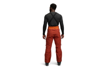 Image of Black Diamond Recon Stretch Bibs - Mens, Saffron/Burnt Sienna, Small, AP7410289712SML1