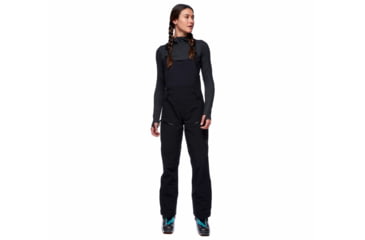 Image of Black Diamond Recon Stretch Bibs - Womens, Black, Large, AP7410210002LRG1