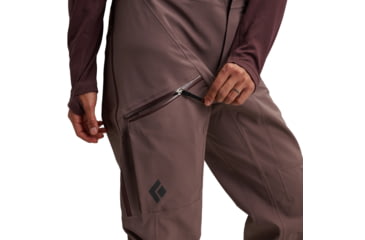 Image of Black Diamond Recon Stretch Bibs - Womens, Pale Mauve/Dark Mauve, Small, AP7410359711SML1