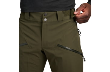 Image of Black Diamond Recon Stretch Pants - Mens, Dark Moss, Medium, AP7410343004MED1