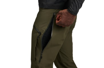 Image of Black Diamond Recon Stretch Pants - Mens, Dark Moss, Medium, AP7410343004MED1