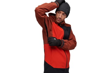 Image of Black Diamond Recon Stretch Ski Shell - Mens, Mulled Cider/Black/Octane, Small, APK6HI9407SML1