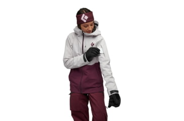 Image of Black Diamond Recon Stretch Ski Shell - Womens, Crag Green/Creek Blue, Medium, APE7O99525MED1