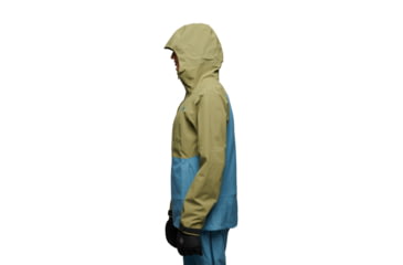 Image of Black Diamond Recon Stretch Ski Shell - Womens, Crag Green/Creek Blue, Medium, APE7O99525MED1