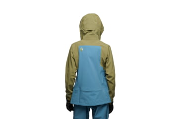 Image of Black Diamond Recon Stretch Ski Shell - Women's, Crag Green/Creek Blue, Medium, APE7O99525MED1