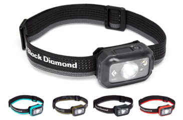 Image of Black Diamond ReVolt 350 Headlamp, Aluminum, Aqua Blue, Dark Olive, Graphite, Octane