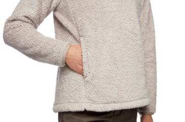 Image of Black Diamond Roadie QTR Zip Fleece - Womens, Dune/Carbon, Medium, AP7440289166MED1