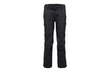 Image of Black Diamond Sharp End Mens Snow Shell Pants, Black, Extra Large, APBH5Z015XLG1