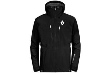 Image of Black Diamond Sharp End Shell Jacket - Mens-Black-Medium