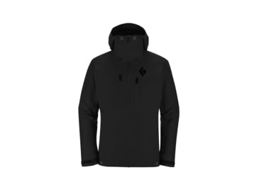 Image of Black Diamond Sharp End Shell Jacket - Mens-Smoke-Large