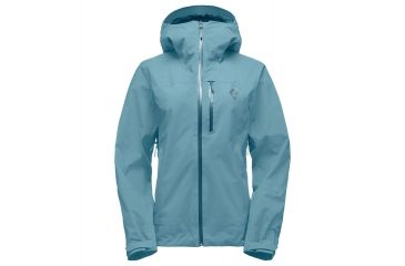 Image of Black Diamond Sharp End Womens Shell Ski Jacket, Caspian, Large, APIL29453LRG1