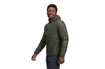 Image of Black Diamond Solution 1.0 Hoody - Mens, Dark Moss, Small, AP7460143004SML1