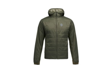 Image of Black Diamond Solution 1.0 Hoody - Mens, Dark Moss, Small, AP7460143004SML1