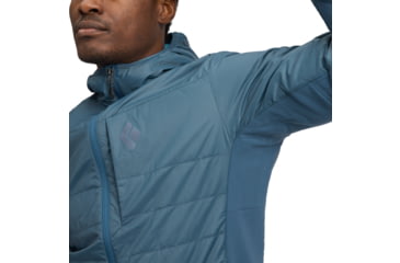 Image of Black Diamond Solution 1.0 Hoody - Mens, Midnight Blue, Small, AP7460144034SML1