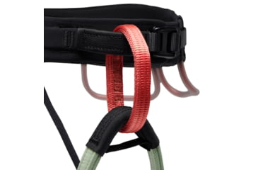 Image of Black Diamond Solution Harness - Women's, Desert Sage, Extra Small, BD6510833057XS_1