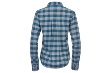 Image of Black Diamond Spotter LS Flannel Shirt - Womens, Arctic Blue-Ash Plaid, Extra Small, AP7530409090XSM1