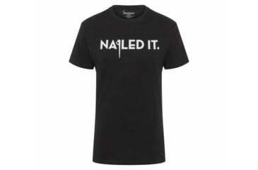 Image of Black Diamond SS Nailed It Tee - Mens, Black, Medium, AP7300670002MED1