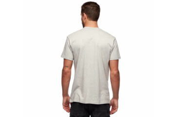 Image of Black Diamond SS Nailed It Tee - Mens, Nickel/Heather, Medium, AP7300671015MED1