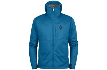 Image of Black Diamond Stack Hoody - Mens-Sapphire-X-Large