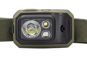 Image of Black Diamond Storm Ops 450 Headlamp, Dark Olive, One Size, BD6207313002ALL1